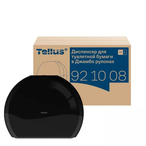 921008 Tellus диспенсер для туалетной бумаги в Джамбо рулонах, черный