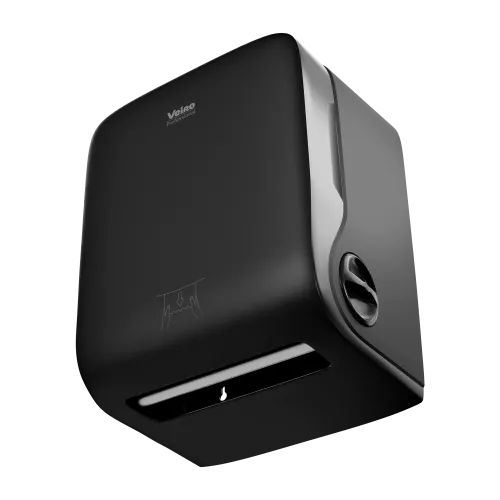 POD Future черный Veiro Professional диспенсер для рулонных бумажных полотенец, пластик