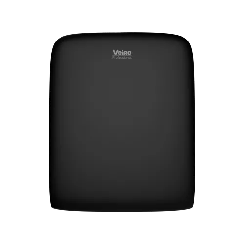 PRIMA Future черный Veiro Professional диспенсер для листовых бумажных полотенец V/Z/W - образной укладки, пластик