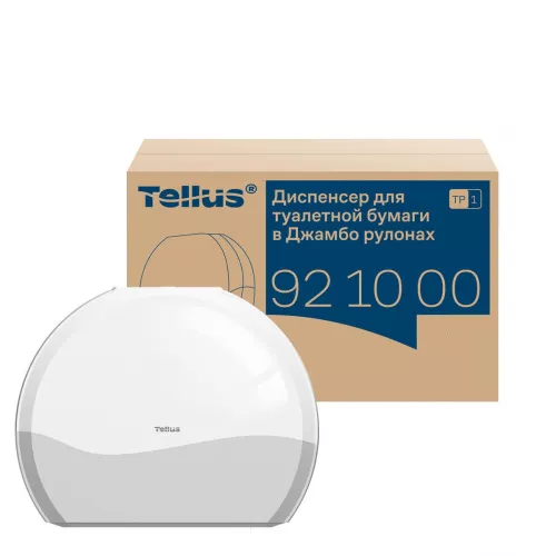 921000 TP1 Диспенсер для туалетной бумаги в Джамбо рулонах Tellus, белый