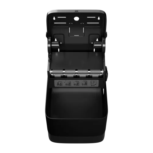 POD Future черный Veiro Professional диспенсер для рулонных бумажных полотенец, пластик