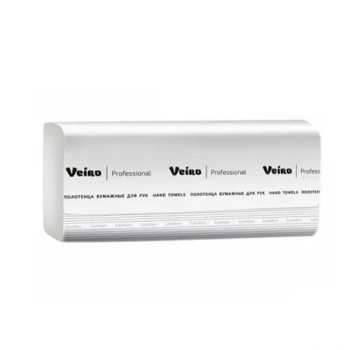 Z1-200 Veiro Professional Lite Полотенца листовые Z-сложение, 1сл. (28пач*200л)