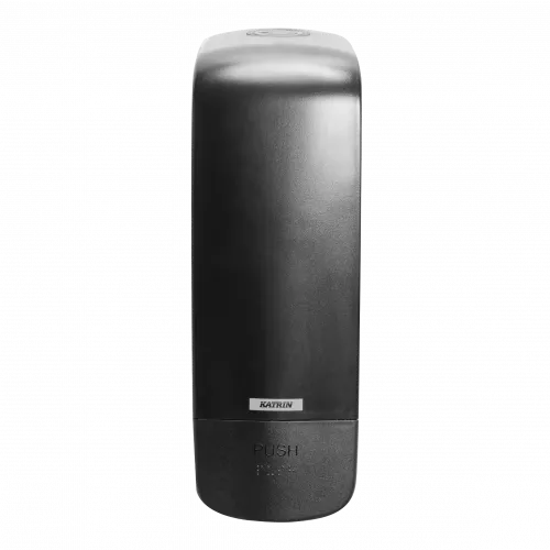 92209_katrin_soap_dispenser_1000_ml_black_front