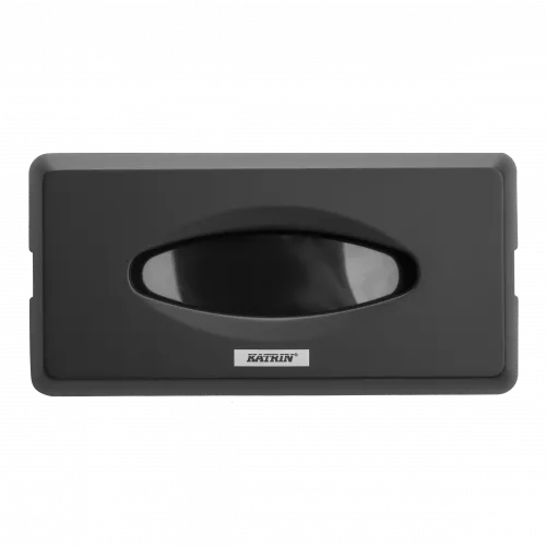 104476_katrin_facial_tissue_dispenser_black_front